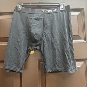Tommy John Men's Charcoal Boxer Briefs